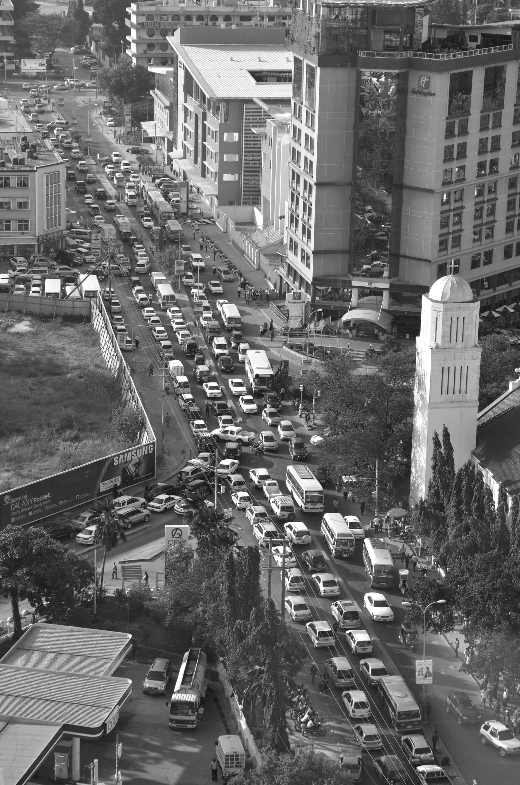 Traffic congestion in Dar es salaam