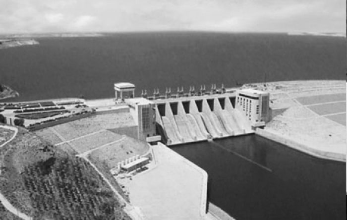 Construction of Stiegler's Gorge Tanzania Dam