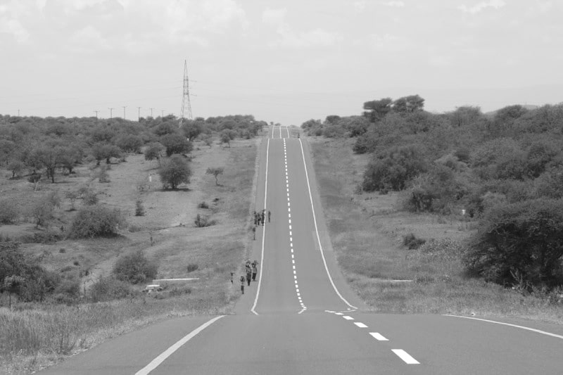 Example of regional highway Tanzania