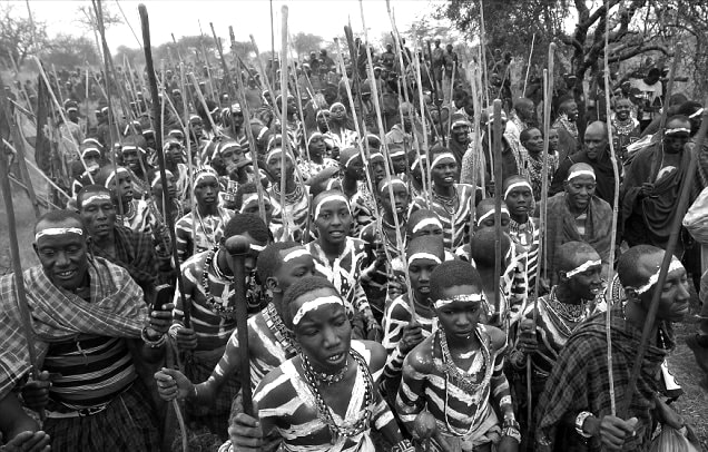 The Maasai at the Enuoto festival