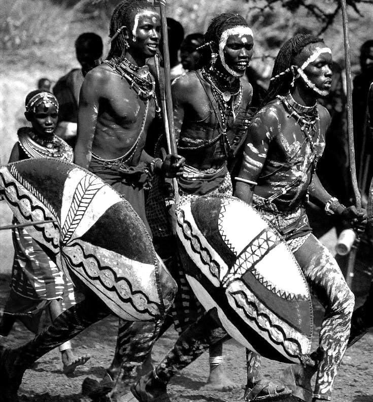 A new generation of Maasai warriors