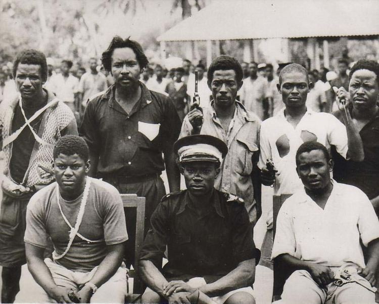 John Okello and his men