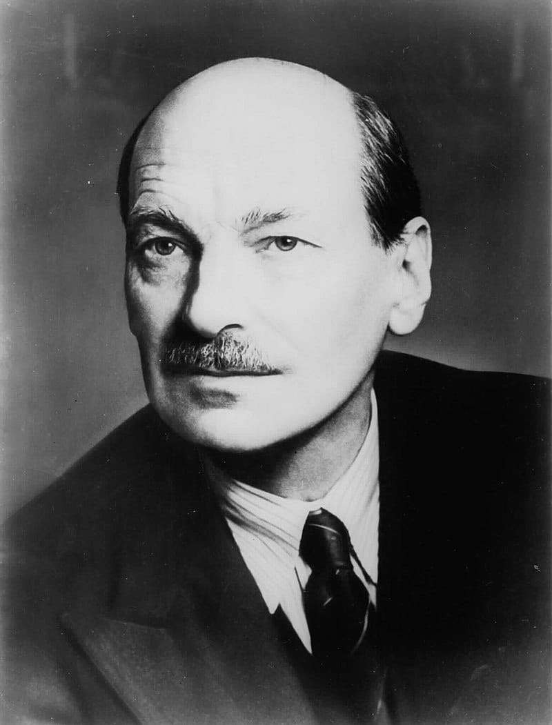 Prime Minister Clement Attlee