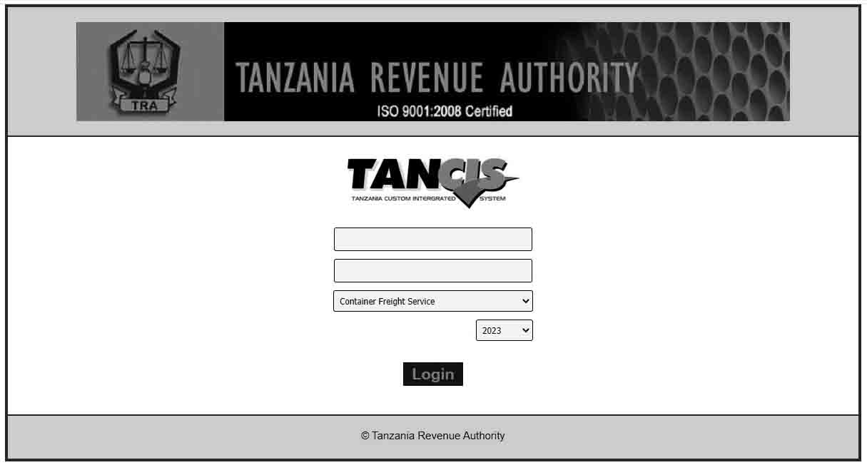 TRA License Management Login Form