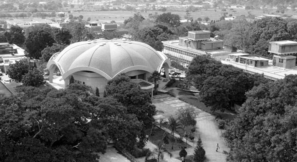 Aerial View - Some of Campus Building of the University of Dar es Salaam