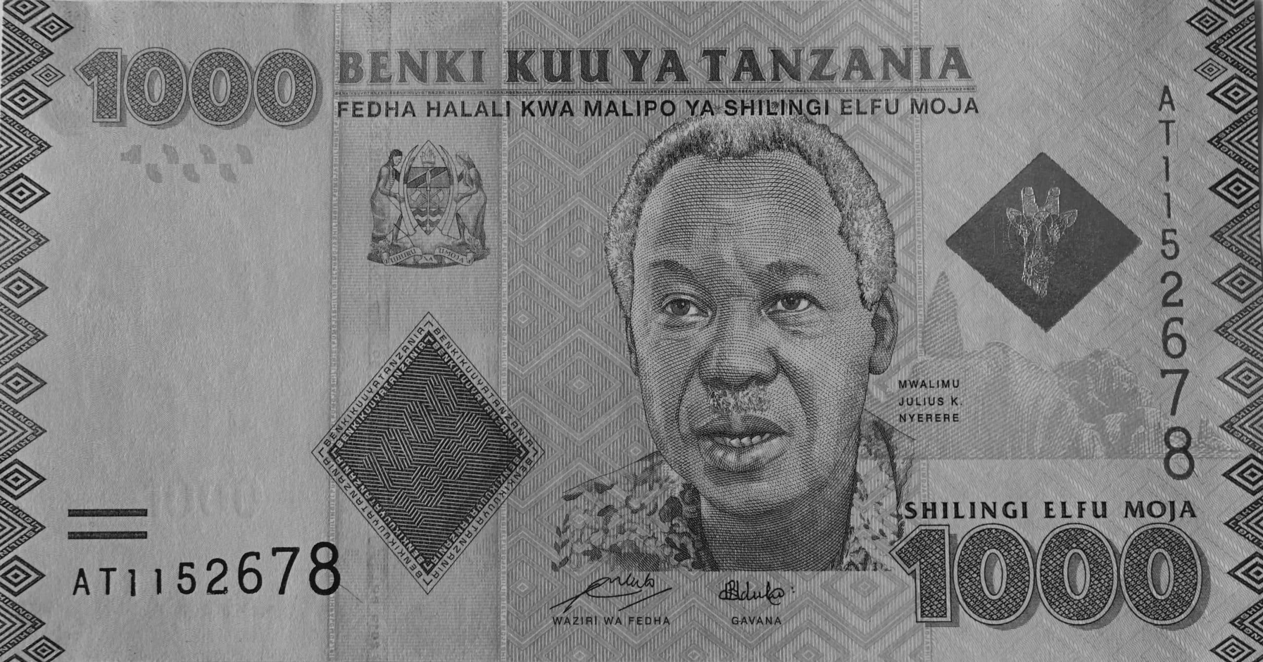 1000 Tanzania Shilling Front