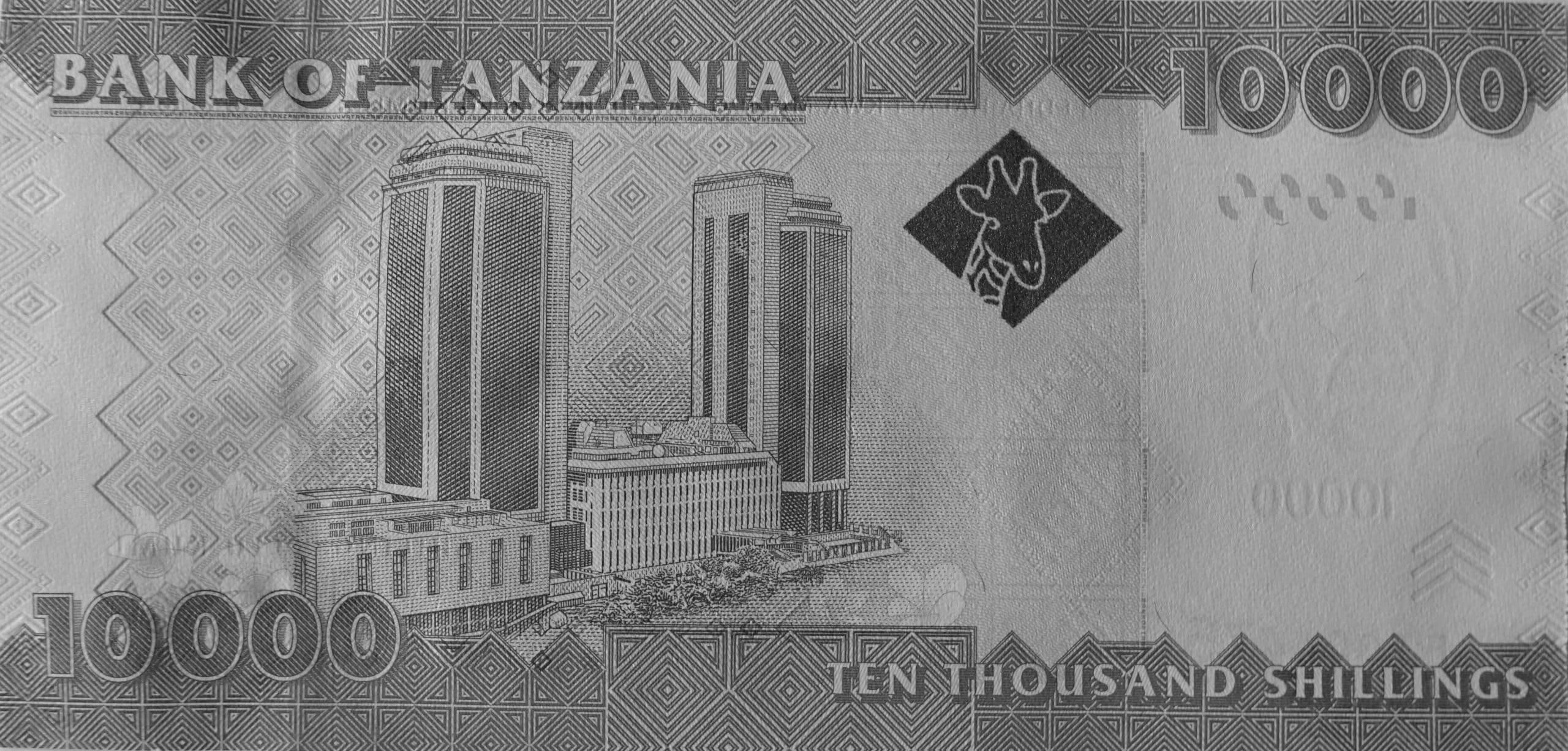 10000 Tanzania Shilling Back
