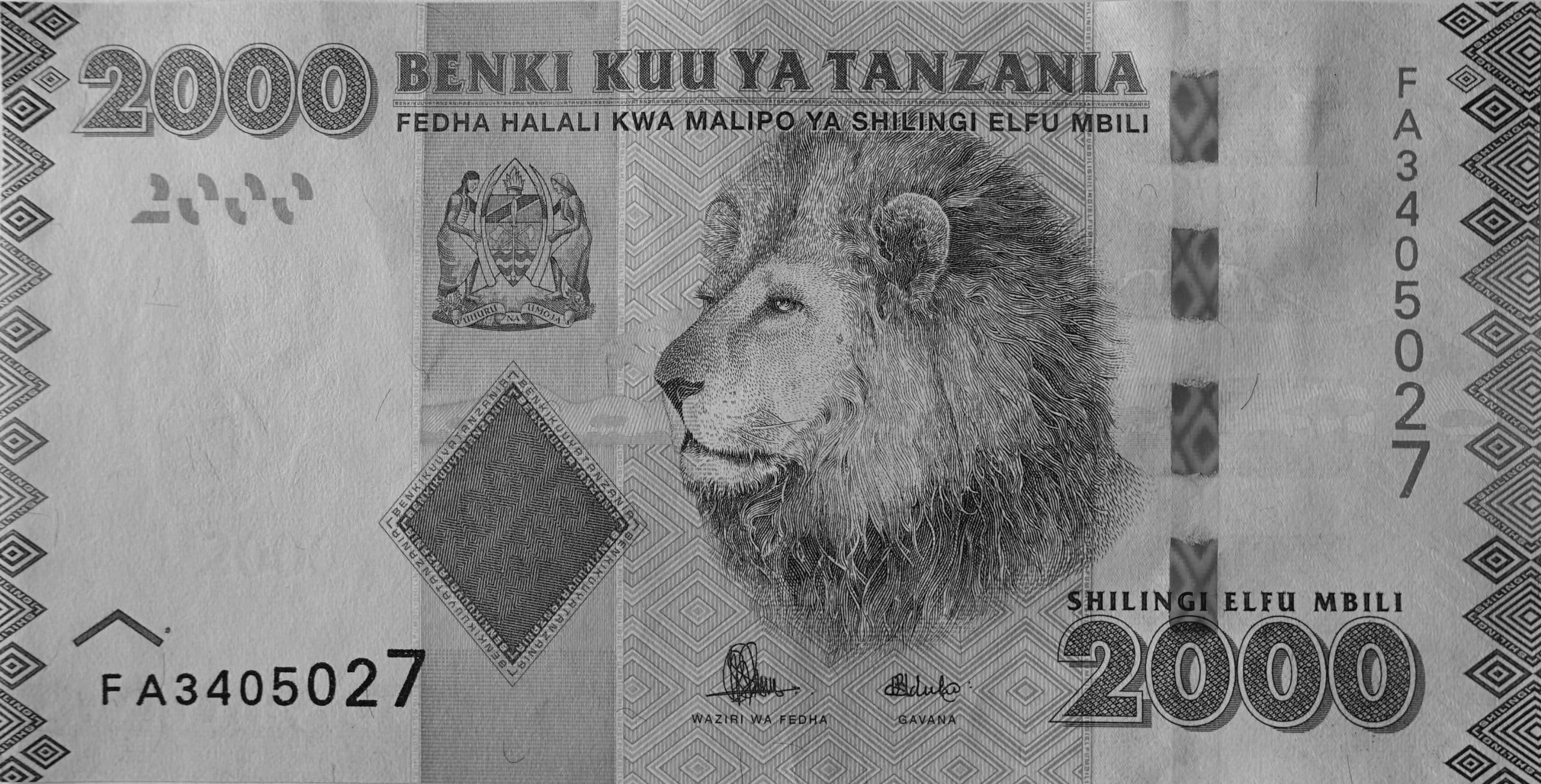 2000 Tanzania Shilling Front