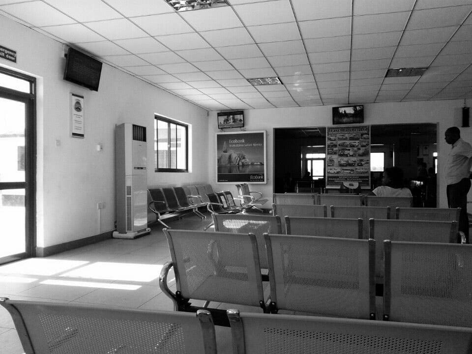 Mwanza Airport lounge