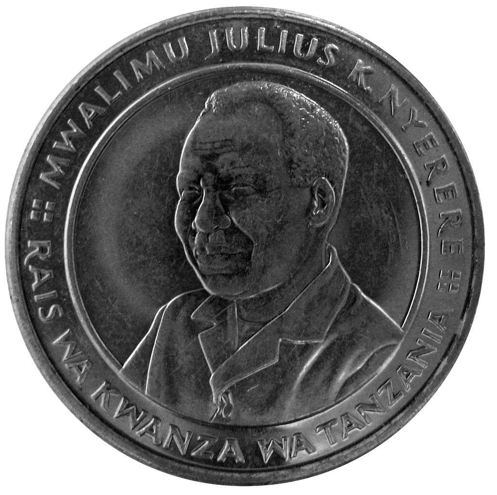 Tanzania 10 shilling coin back