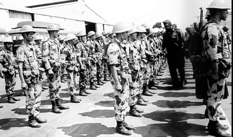Libyan mercenaries brought by Gaddaffi to help Idi Amin