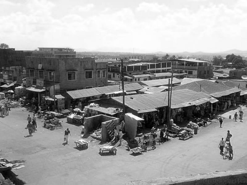 Market in Songea Tanzania