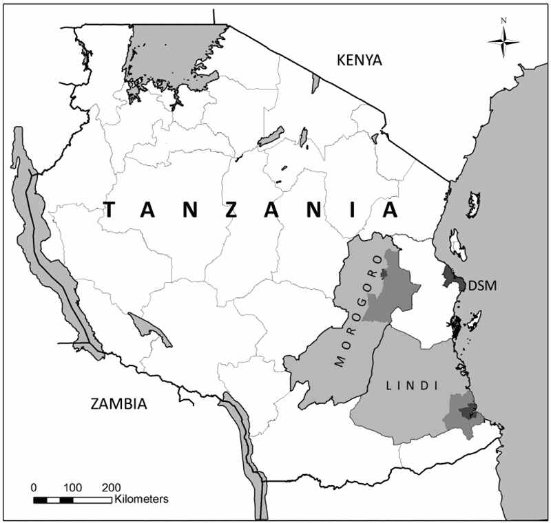 Morogoro Map