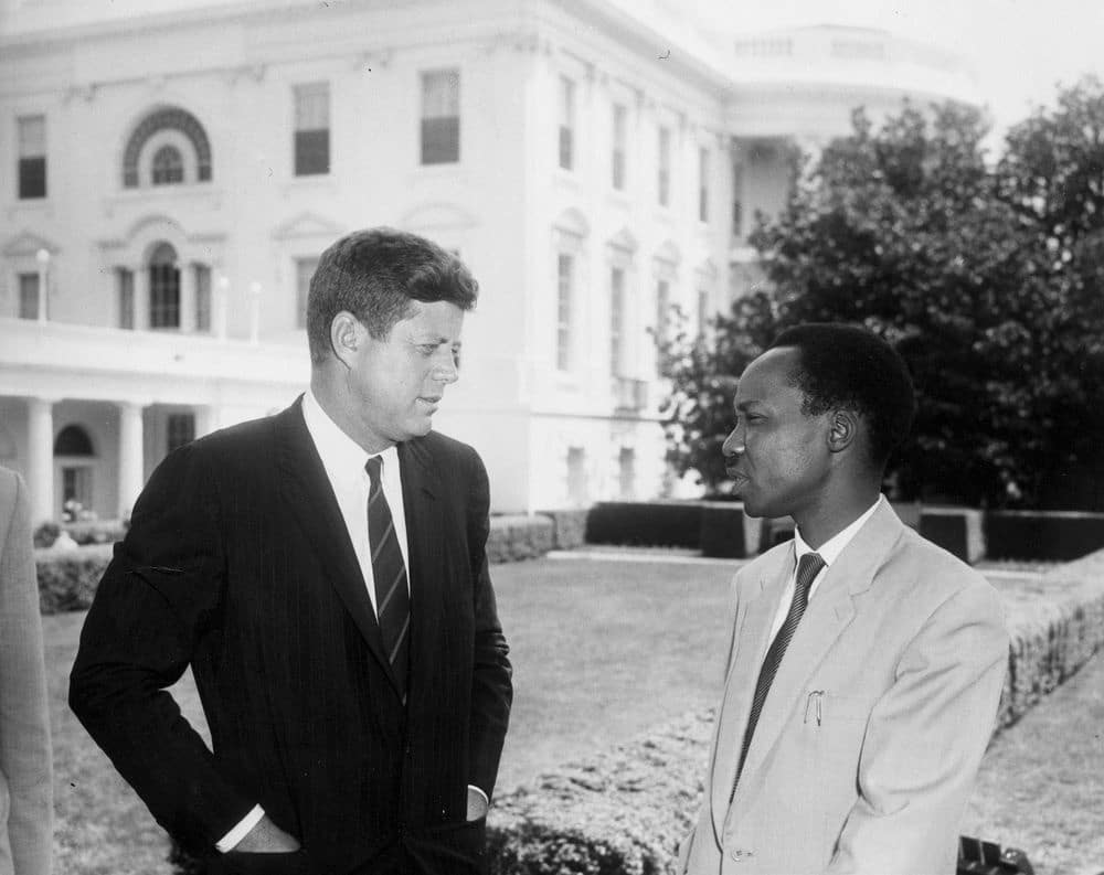 Nyerere meeting with John F Kennedy