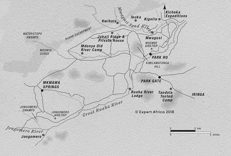 Ruaha River Map