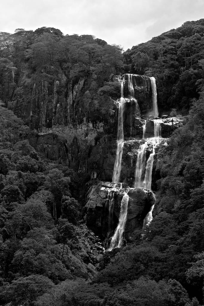 Sanje Waterfalls found in the deep greenery of Udzungwa mountains