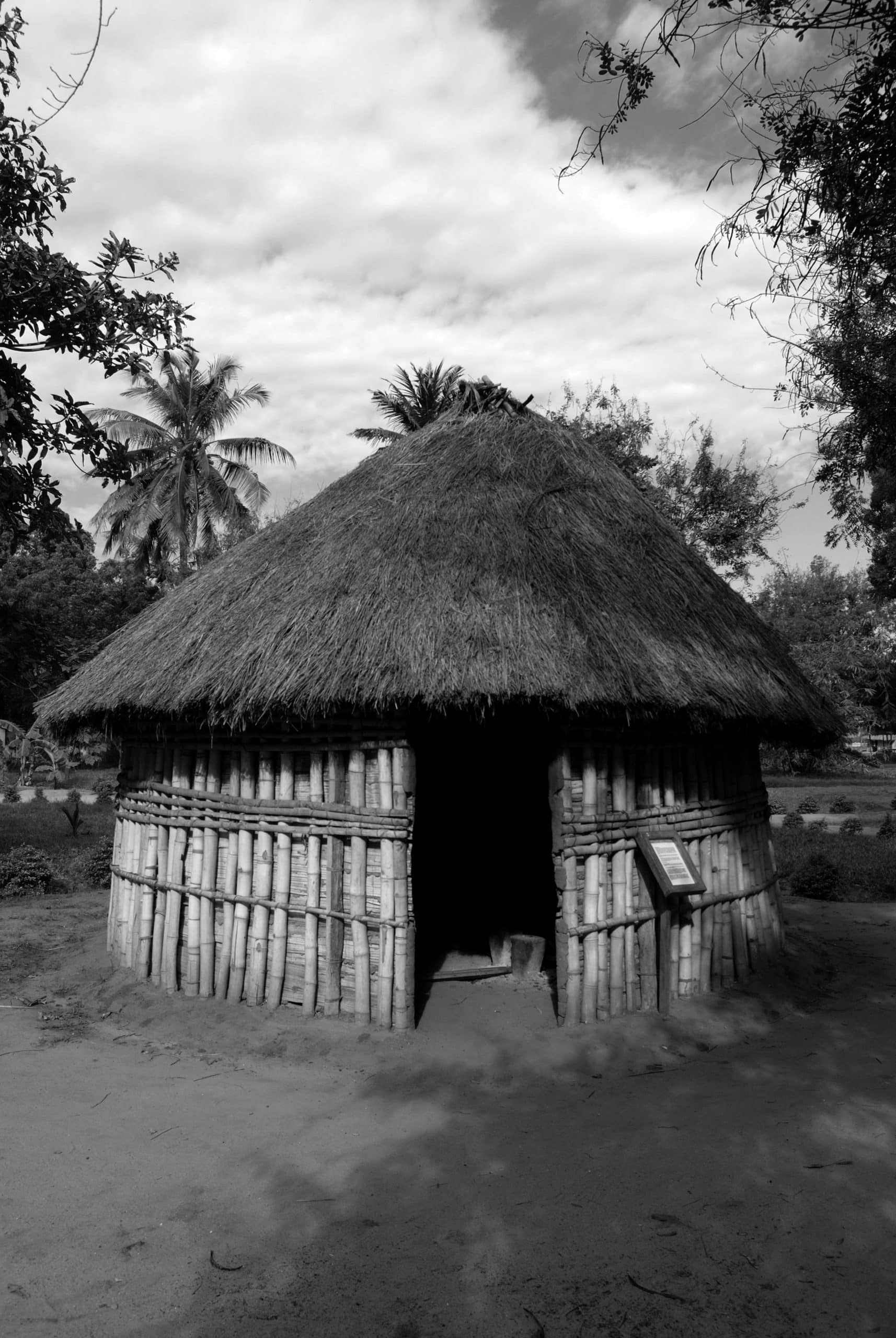 One of the Tanzanian tribes traditional houses on display at the Village Museum