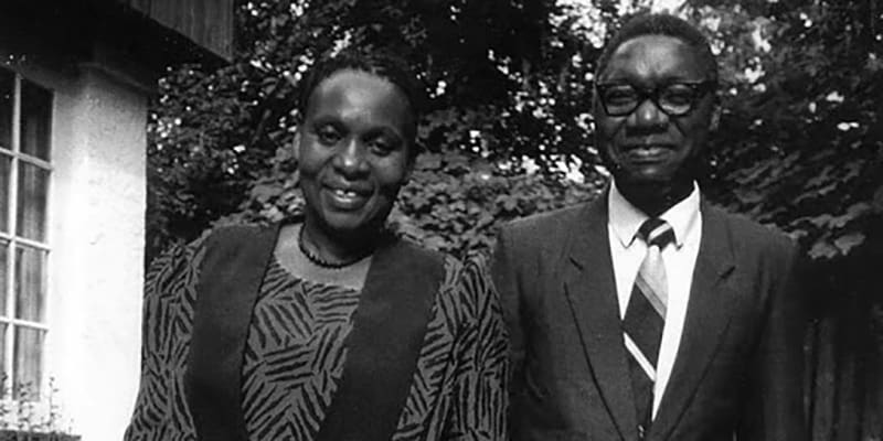 Prof Hubert Kairuki CM and his wife Mrs Kairuki  Kokushubira