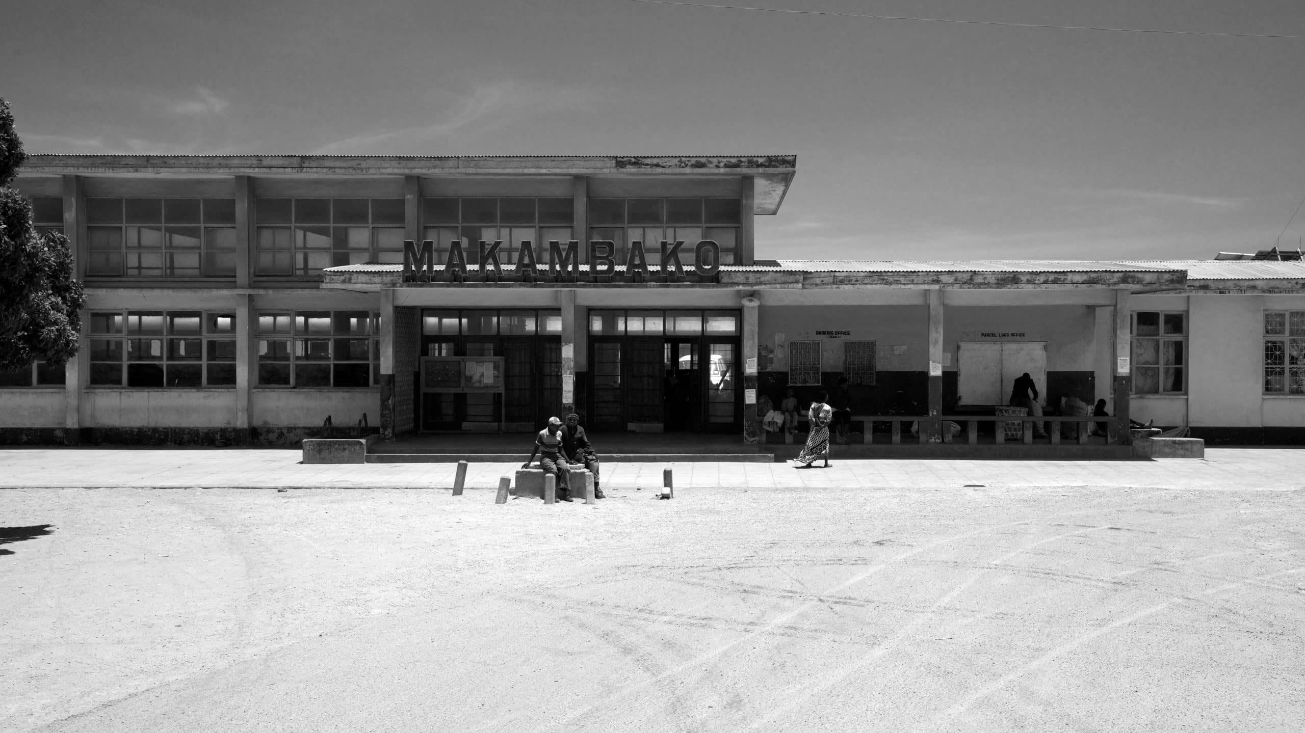 Train station in Makambako