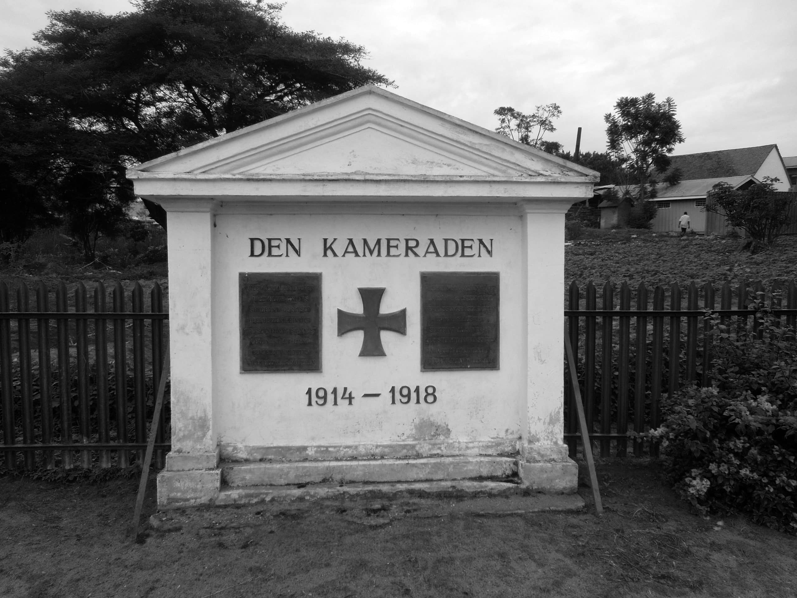 A memorial of World War in Iringa