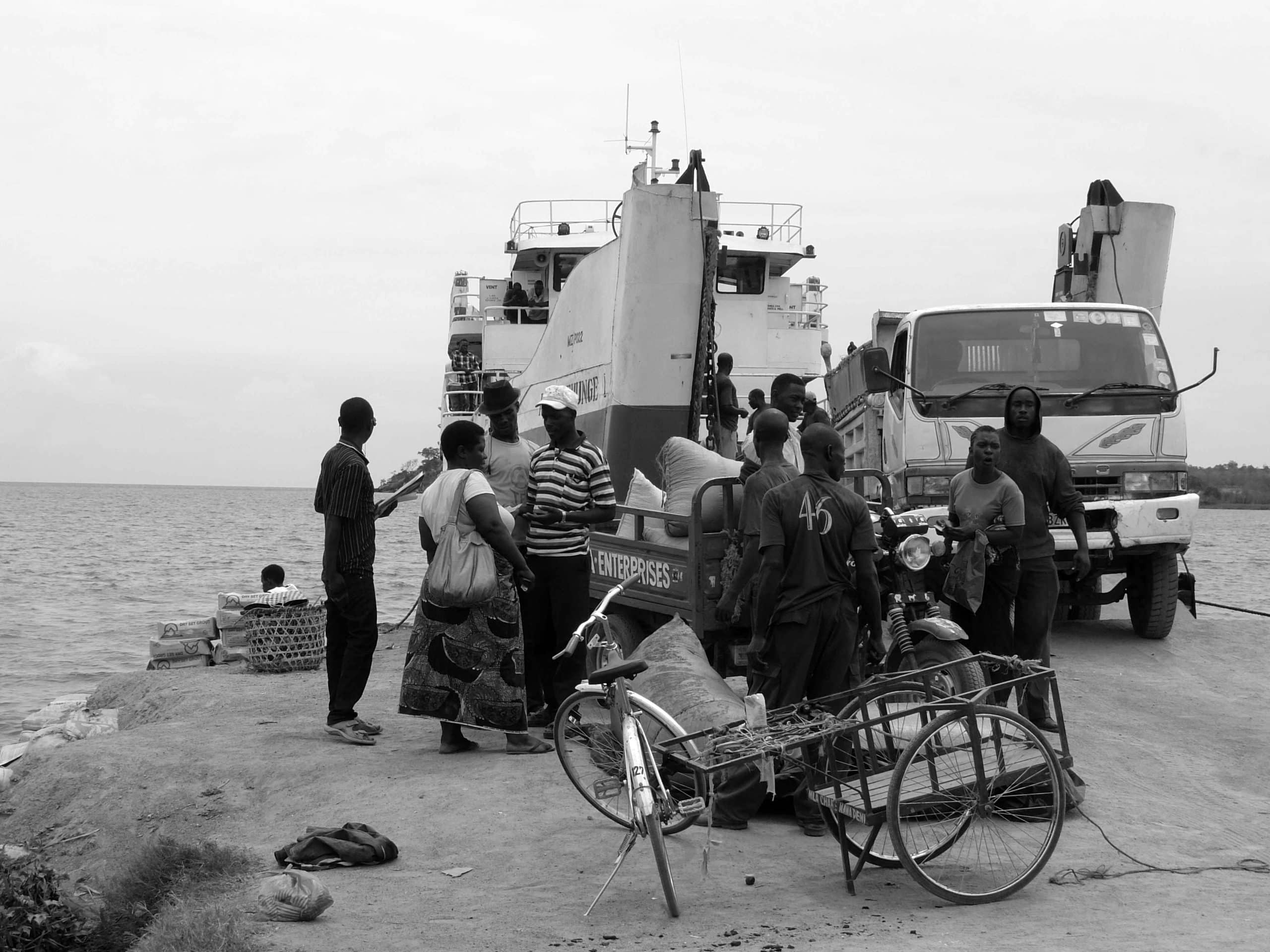 MV Nyehunge in the port of Nansio, Tanzania.