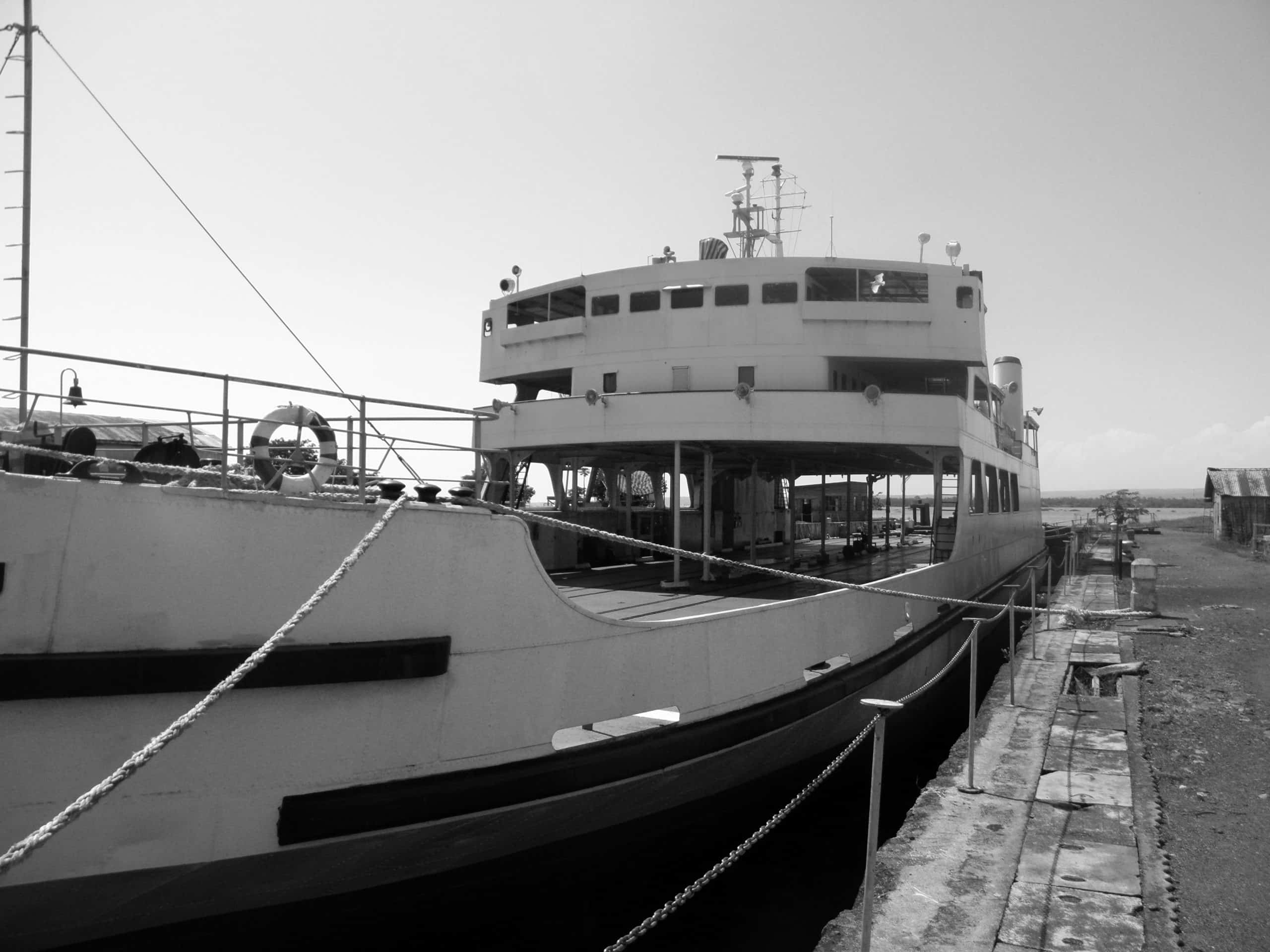 MV Uhuru at Kisumu Docks in Kenya scaled