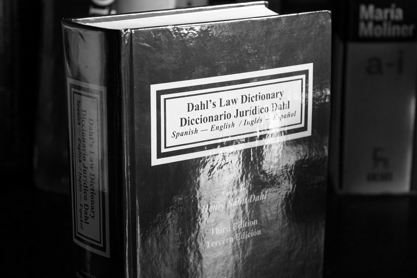 Dahl's Law Dictionary