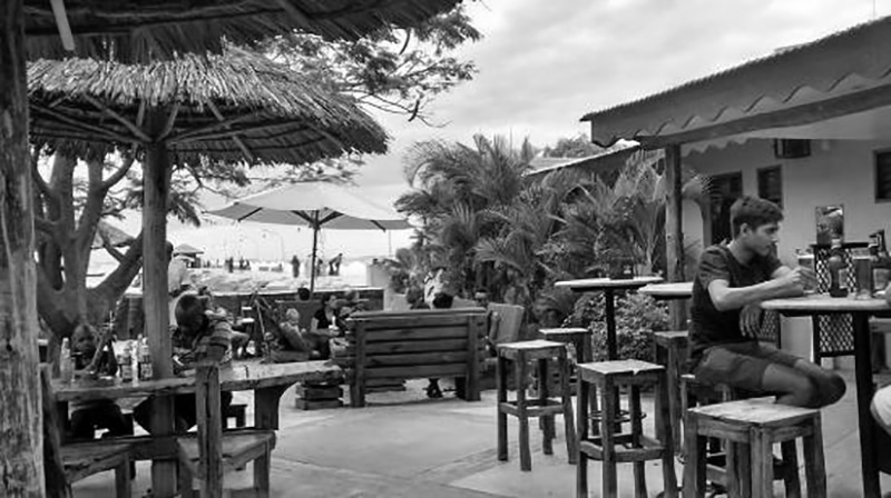 Sunset Restaurant and Beach Bar on the Waterfront