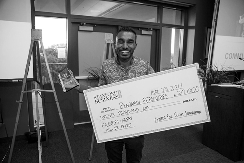 Benjamin Fernandes Standford Business Award