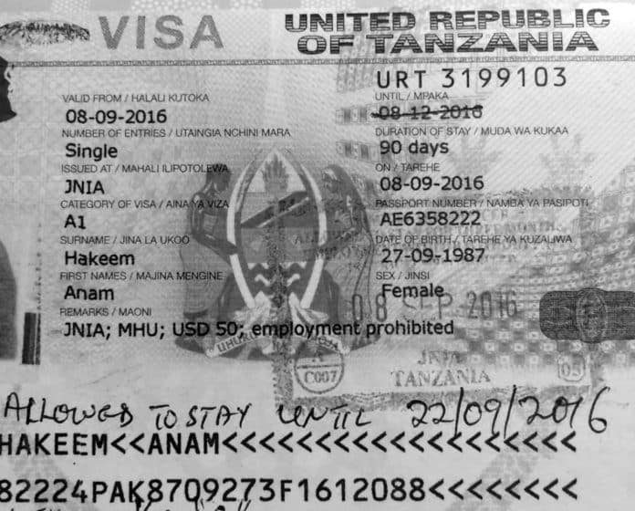 Tanzania Visa – Online, Types, Guidelines, Requirements & More