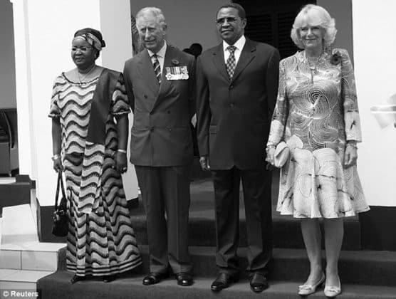 Mama Salma Kikwete Photos - with Prince Charles and his wife