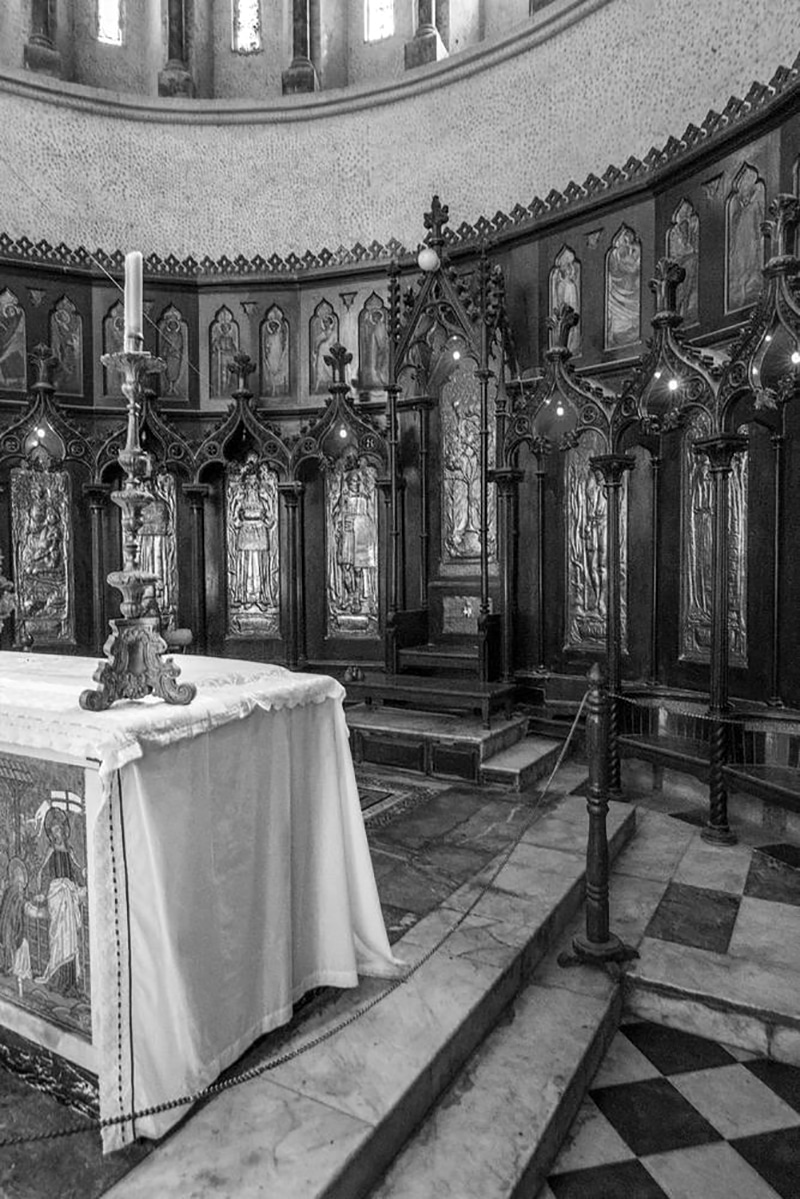 The Altar inside the Christ Church Cathedral Zanzibar