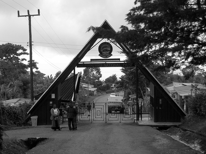 Kilimanjaro National Park main entrance