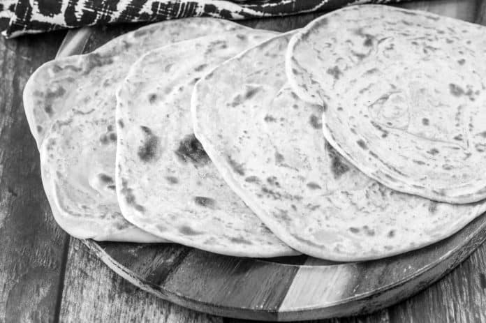 Swahili Food Recipe - African Chapati, the Preferred Tanzania Flat Bread