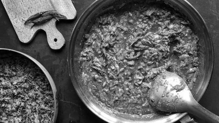Swahili Food Recipe - Making Dagaa with Coconut Sauce