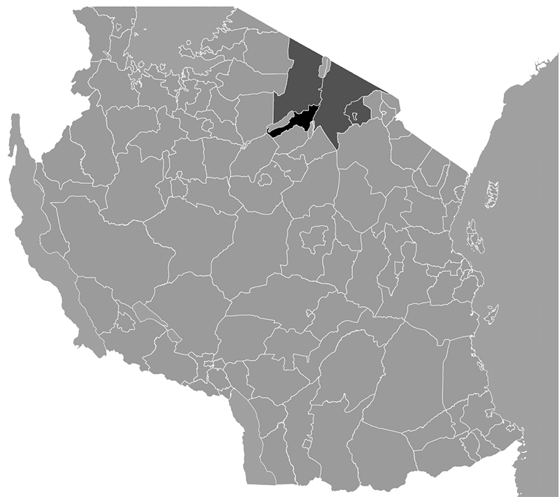 Karatu Tanzania map