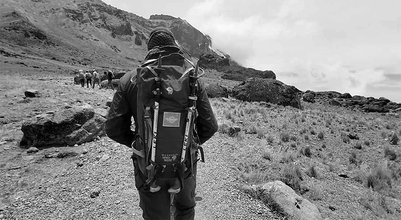 Recommended size Kilimanjaro daypack