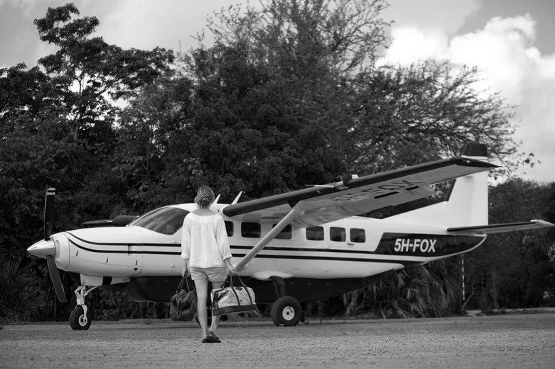 One of SafariAir Link planes