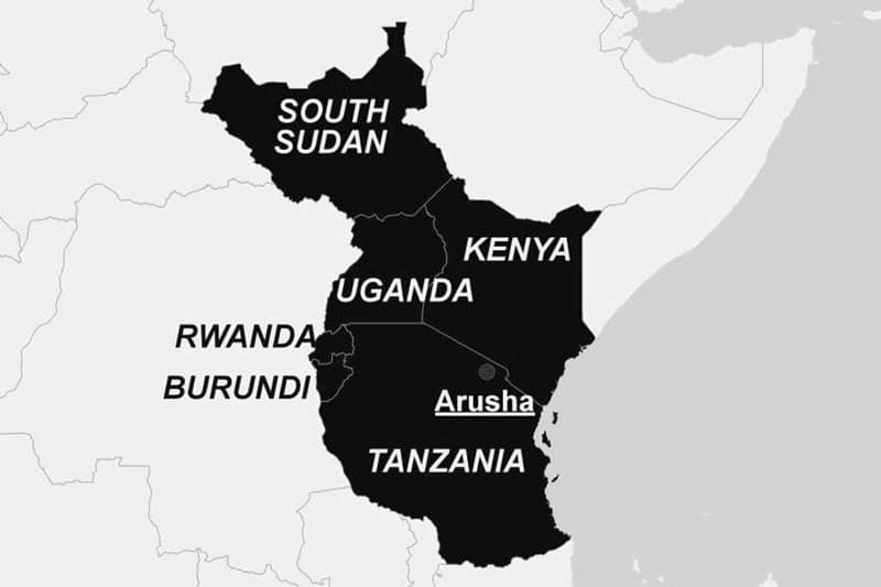 Kenya, Uganda, Rwanda