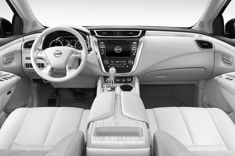 Nissan Murano 2017 front interior view