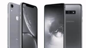 Samsung s10 plus and iPhone XR