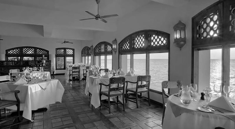 Baharia Restaurant - Serena Hotel Zanzibar