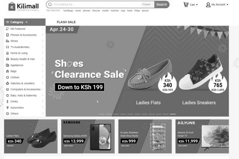 Kilimall website