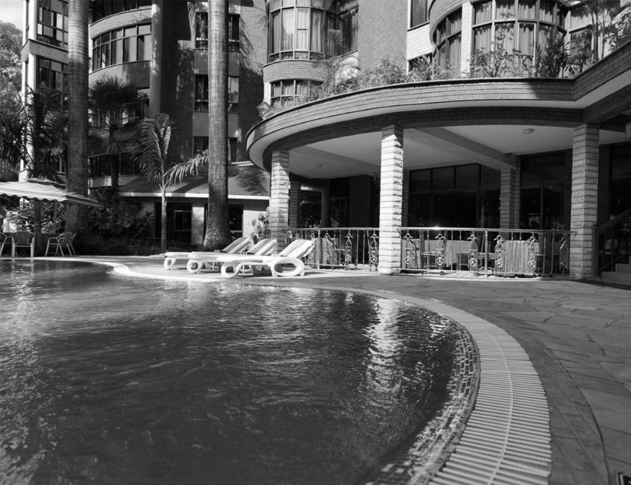 Large Swimming Pool at Kibo Palace Hotel