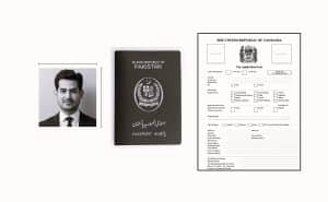 Photo, Passport and Visa Application Form