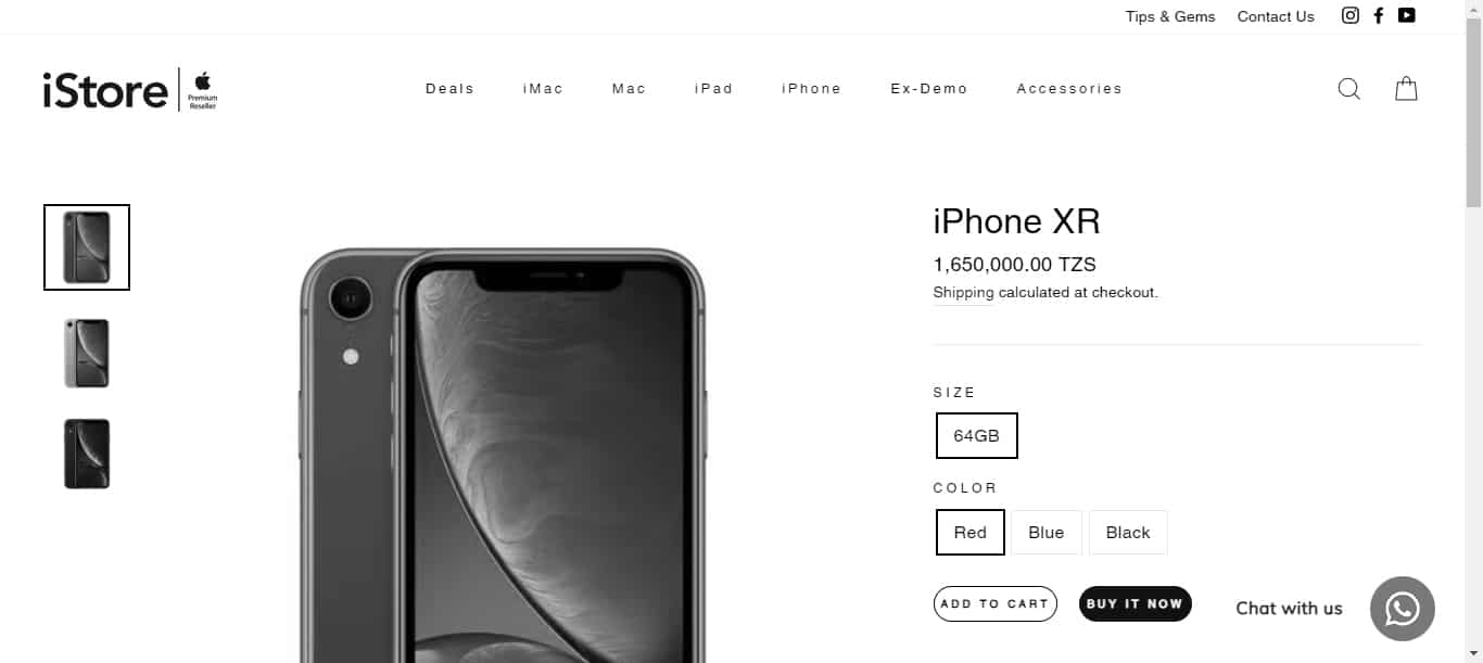 iPhone XR – iStore Tanzania