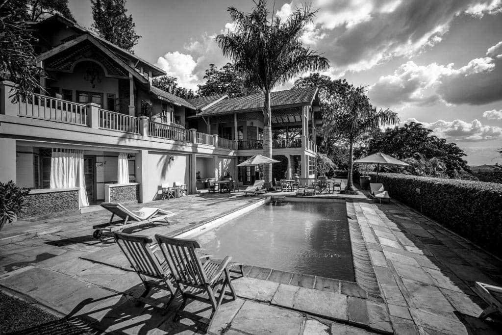 Beautiful Pool view at Onsea House