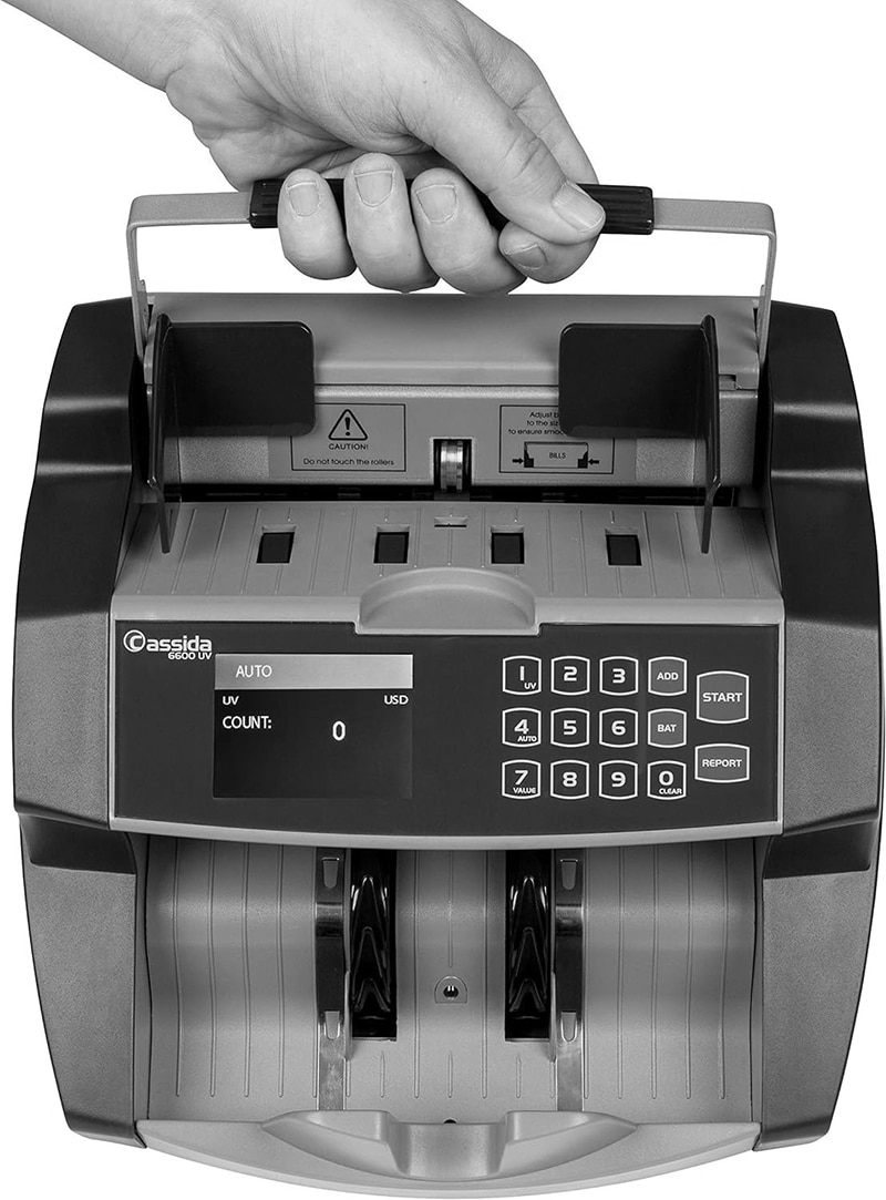 Cassida 6600 Business Grade Money Counting Machine
