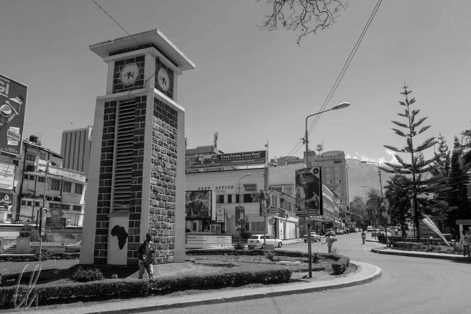 The clock tower of Arusha