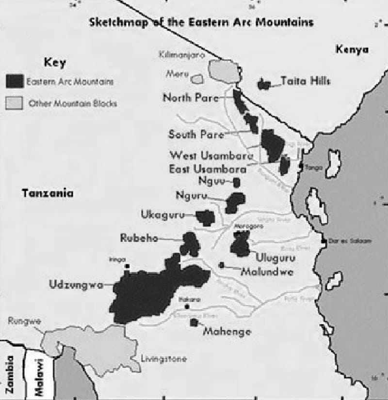 Eastern Arc Mountains in Tanzania